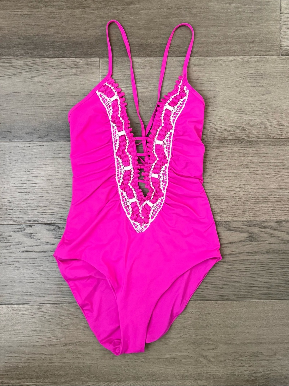 Becca by Rebecca Virtue One piece Swimsuit Sz S